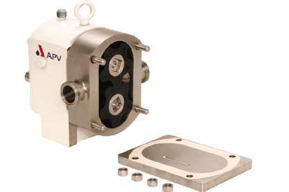 Sanitary, Positive Displacement Rotary Pumps APV R Series Rotary Pumps are known all over the world for their rugged, long lasting design and efficient performance.