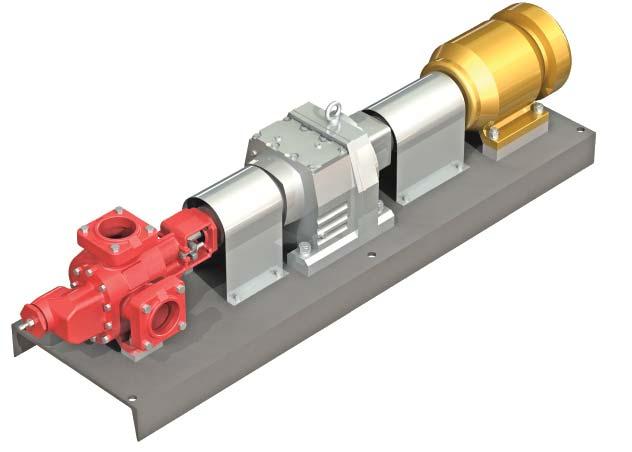 Base Mounted Units CLOSE COUPLED DRIVES (CCD) The close coupled drive configuration provides an enhanced level of safety in a compact package.
