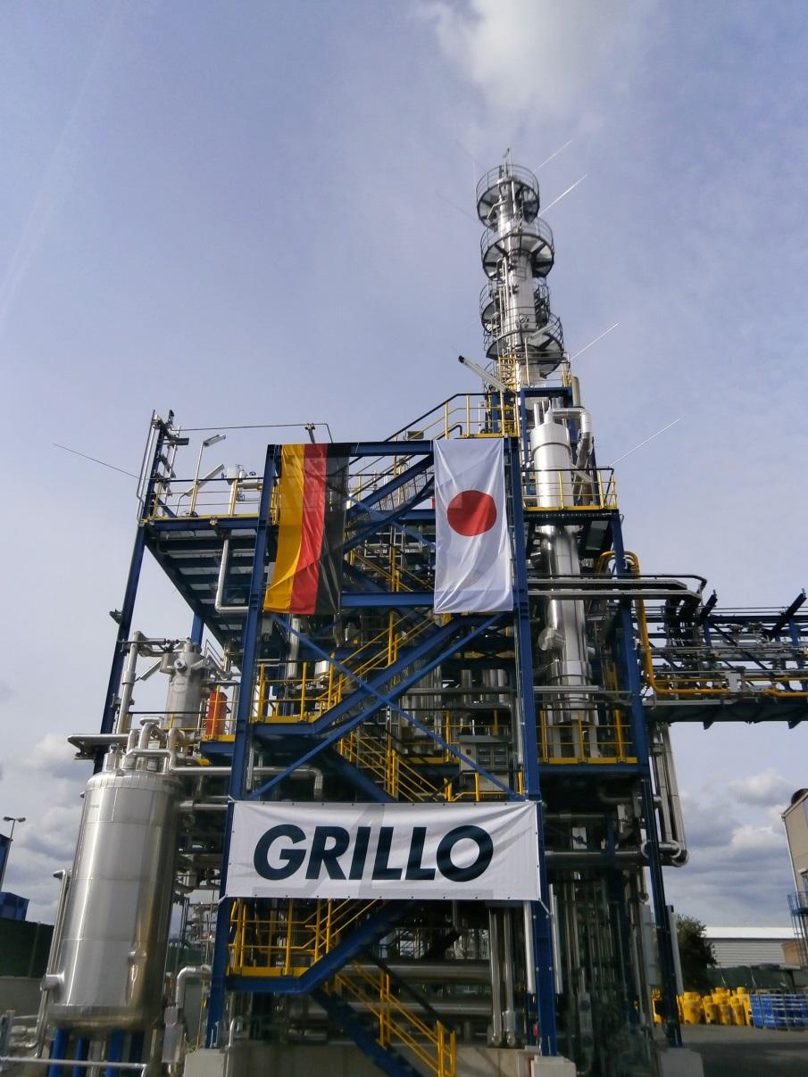 DME Licensed Plant In Germany Licensee: Grillo AG Capacity: 20KTA (60ton/day) (Propellant/Chemical Grade) Location:
