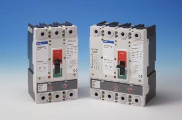 Moulded Case Circuit Breaker Range 50A to 250A, GJ-Frame GJ-Frame MCCBs available in two breaking capacity ranges; 40kA & 70kA. Choice of thermal/magnetic or electronic trip units.
