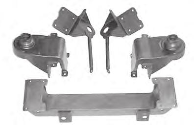 STRENGTH SUPERIOR TO WELD-ON UNITS BOLT ON PINTO/MUSTANG IFS KIT This fully bolt-on crossmember kit uses Pinto -Mustang suspension components. C.E. has the engineering capability to correctly modify the width of the Pinto-Mustang I.