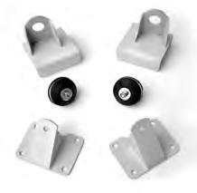 1940-1954 CHEVROLET & GMC 1/2 TON PICKUP Fits 1958 - up Chevrolet V8 and LS engines into 1940-1954 Chevrolet & GMC 1/2 Ton Pickups ENGINE MOUNTING KIT Includes frame adapters, C.E. engine side mounts, thru bolt cushion set, bolts and instructions.