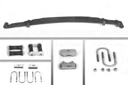 Uses two Chassis Engineering Slider Springs. Kit includes front and rear spring mounts, bolts, and instructions. AS-1018C Part No.