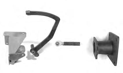 AS-2053 $168.50 Brake pedal mount only Part No. AS-2054 $125.50 AS-2053 *See pg. 6 for trans. cushion.