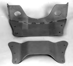 00 Ford Flathead V8 Part No. CP-2208 $65.00 CENTER X-MEMBER MODIFICATION AND TRANSMISSION MOUNTING KIT Replaces center part of X member.