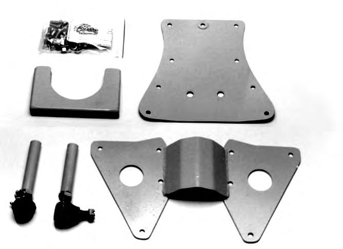 1935-1940 FORD 1935-1940 FORD FORD V8 Continued TRANSMISSION MOUNTING KITS Wishbone splitting kits are not required on cars using independent front suspension. 1935-1936 C-4 Part No. ES-2262 $125.