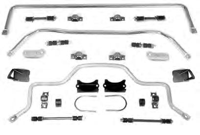 50 pair SWAY BARS This is an excellent way to improve the handling and overall drivability of the top heavy Fords. Eliminates road sway. For best results use front and rear bars together.