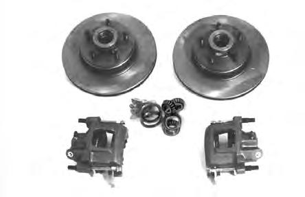 Granada rotors with bearing & seals (pair) Ford bolt circle 4 1/2 X 5 Part No. AU-0126C $160.00 Chev bolt circle 4 3/4 X 5 Part No.