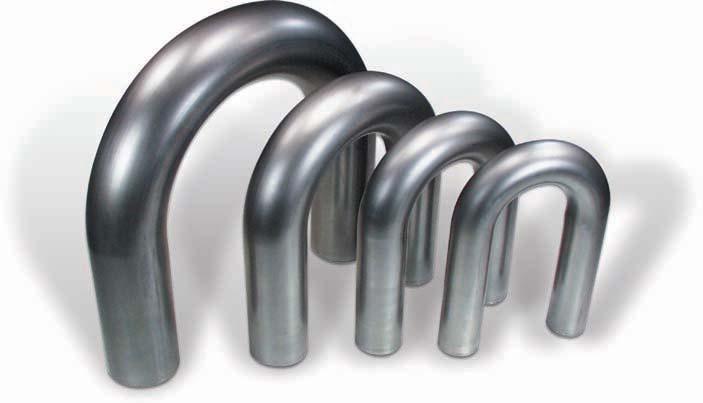 U-Bends 6" 6" TightRadius90 Bend Super tight radius mandrel bent mild steel 90 bends are ideal for difficult fabrication projects. Features 6" leg length. 90 BEND 