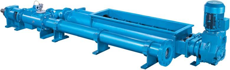 5- and 2-meter length belt filter presses Single auger feed mechanism provides increased fill efficiency