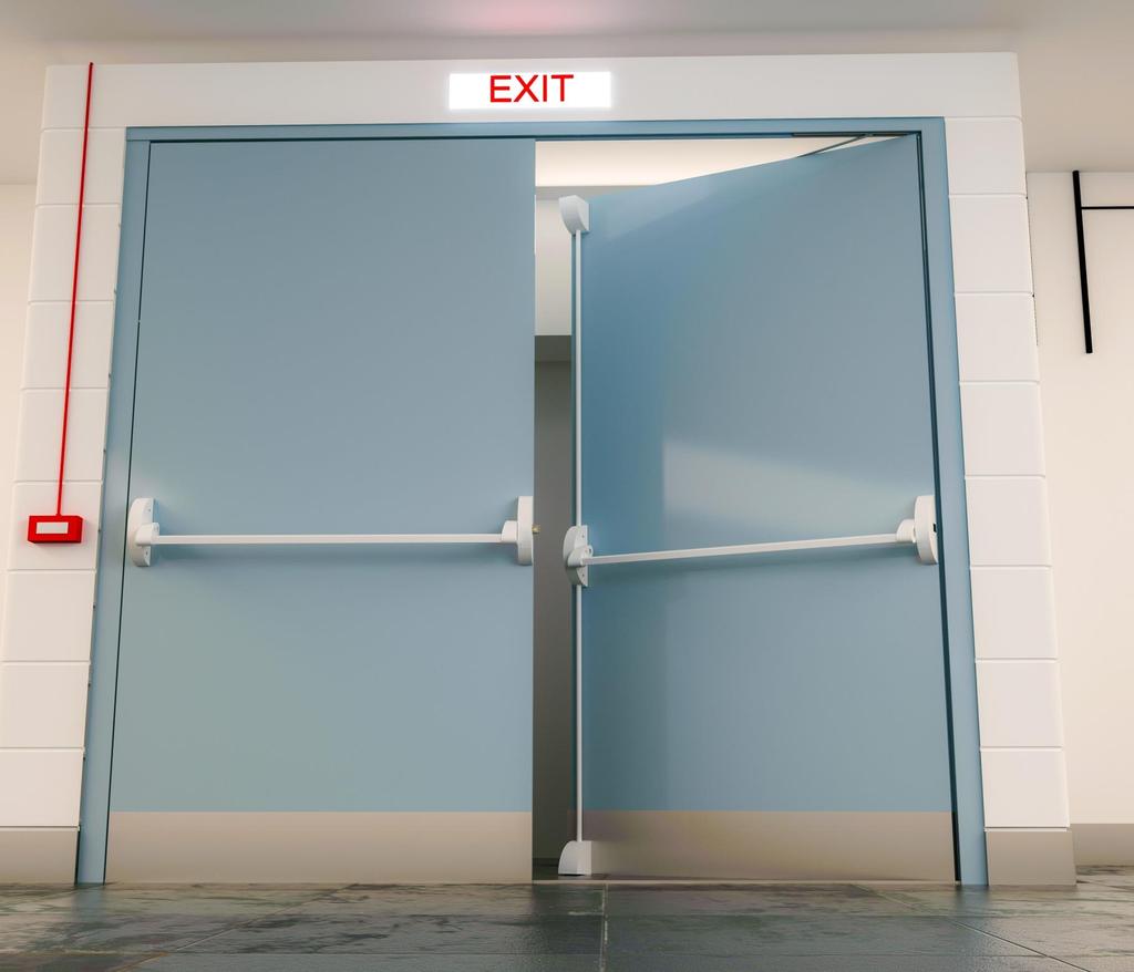 FIRE EXIT DOOR HARDWARE Hardware provides the much needed operational functionality to doors. It also enables you to distinguish spaces and helps provide privacy and style to your interiors.