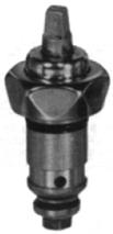 requires a quarter-turn or full-turn to turn on and off. Next, determine if the cap is concealed under an escutcheon (A) or if the faucet handle cap is exposed (B).