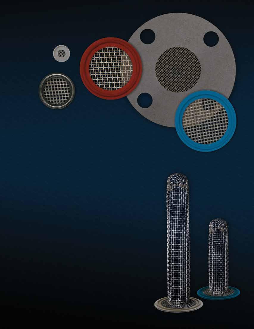 Tri-Clamp Screen Gaskets Rubber Fab s Fluid filtration screen gaskets provide the most comprehensive range of stainless steel mesh and filter cloth which provide for particulate elimination to