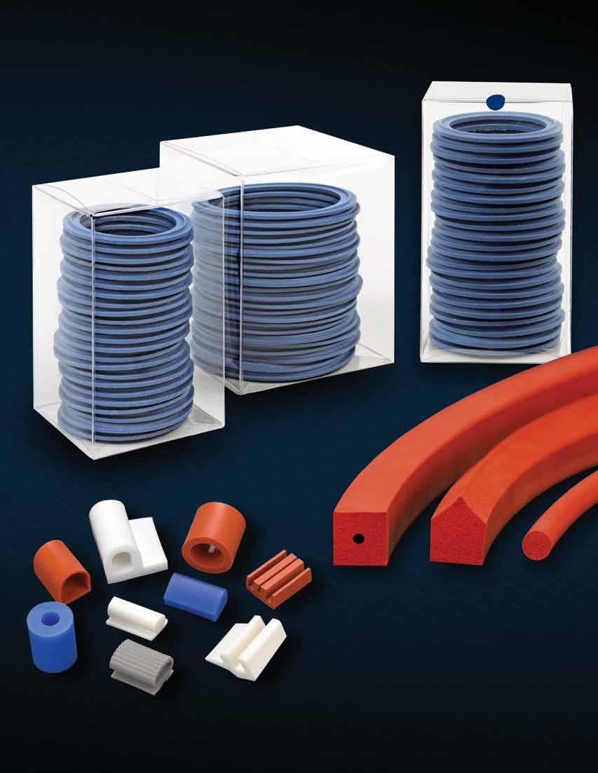 Clear box packaging Rubber Fab s Detectomer gaskets are packaged in FDA approved, clear, lint-free boxes. Our recyclable, easy-view boxes for easily displaying inventory levels.