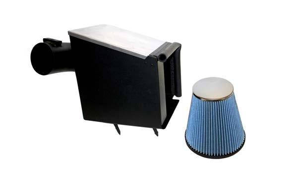 A prefilter blocks large particles and insects from becoming lodged in the filter ribs. This keeps air flow at a maximum and makes cleaning much easier.