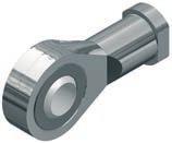 5 100 P1C-RS - Swivel rod eye - ISO 8139 P1C-MB - MF1/MF Flange Rod end P1C-4KRS M10x1.