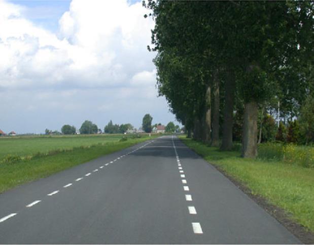 Alternative Rural Road Markings Under consideration for quiet rural roads with active