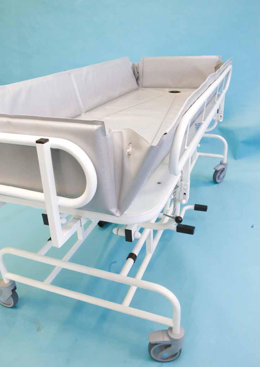 DURABLE. MANOEUVRABLE. PRACTICAL. Foot Pump Height adjustable trolleys operated by easy to use foot pump.
