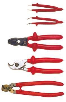 mm Weight 1000 V FR 600200 200 250 Snipe nose plier, bent 45 with head fully insulated IN ISO 5745 No. mm Weight 1000 V FR 620208 200 250 Stripping plier with head fully insulated No.