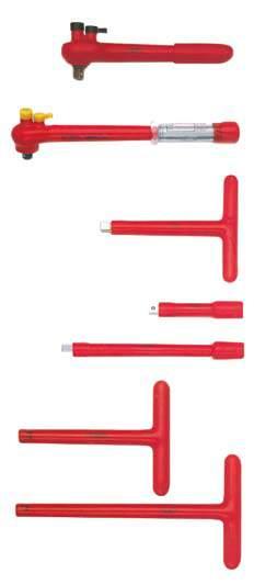 1000 V insulated tools 1000 V Reversible ratchet - IN 7449 No.