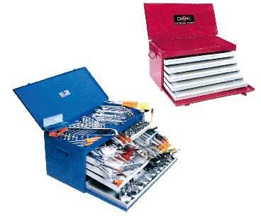 Tool boxes Tool boxes Storage Empty boxes 31203 Length : 700 mm, Width : 330 mm, 31203 Height : 330 mm 31205 Mechanic tool sets With 175 tools - Weight 61 kg 31205 ésignation Nb tools Box 33020 20
