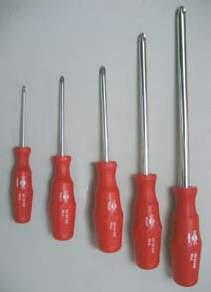 screwdrivers for POZIRIV head Standard serie - IN 5262 Cross slot ø blade x Blade length Total length 0 3 x 60 135 1 4 x 70 165