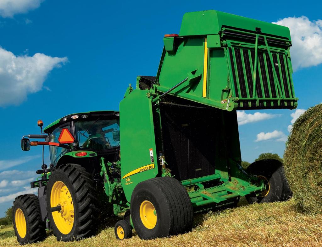 Round Balers Silage Special Round Balers Ready for wet and heavy When you work in silage, you need a silage-quality baler to handle damp, hefty crop a baler that won t buckle from the heavier load.