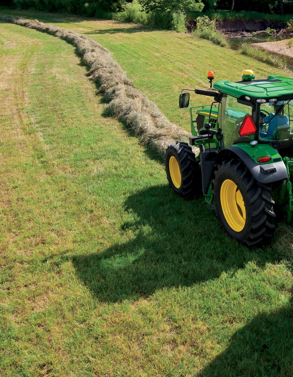 Round Balers 449, 459, 459E, 469, 559, and 569 DiamondTough Belts Only the strong provide The John Deere DiamondTough triple-weave belts provide the strongest reliability in the business a feature