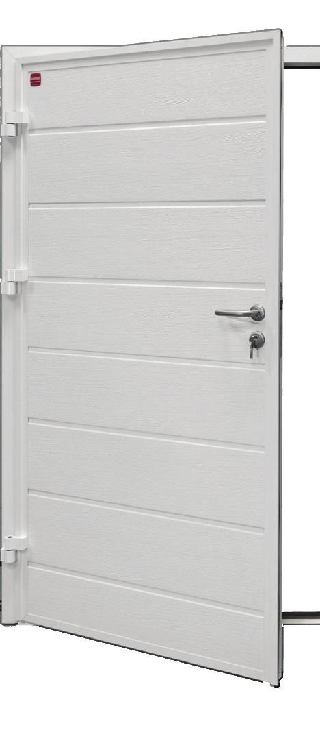 Feature File DuraTherm side-hinged garage doors blend clever design