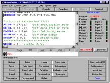 SLO-SYN 2000 Motion Controls Program Development Software Several software packages are available for developing application programs to accomplish required operations with SLO SYN programmable