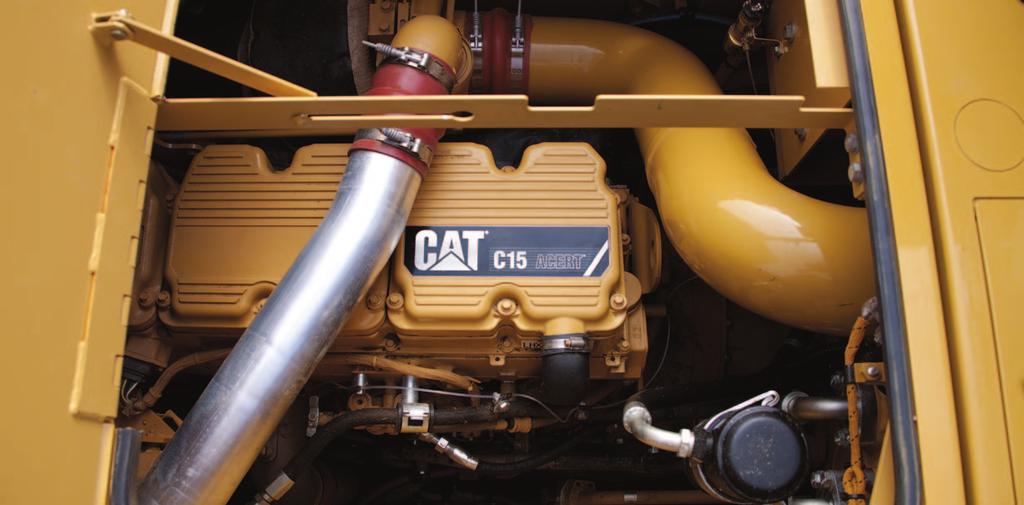 Power Train Engine Unbeatable performance from proven designs 4 The 826H features proven Cat power train components like the C15 ACERT diesel engine.