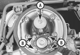 On completion, adjust the accelerator cable as described in Section 4, to ensure that the stepper motor is correctly indexed.