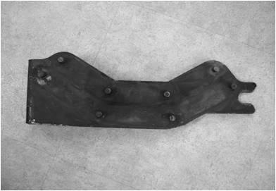 2 below 400 255 280 Fig. 4. New model brake pad and brake lining head for VVVF railroad stock (SBK14 ; density : 2.18 g/cm 3, area : 400 cm 2, and thickness : 35 mm).