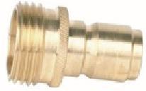 3/4 GHT M Nipple Brass or 
