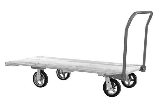 Hardwood Deck Truck Series 31-005 These economical platform trucks are popular for nearly every application that requires economy, ease of use and durability.