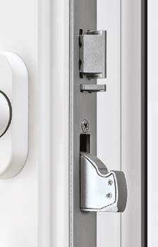 Better to play it safe Hörmann entrance doors are an excellent choice up to the most minute detail Only from Hörmann 5-point automatic lock with automatic locking as standard The H-5 automatic lock
