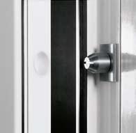 The lever handle does not function anymore, so the lock can no longer be opened with it.