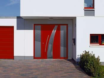 80 mm 70 mm Your advantage: Thermal insulation All Hörmann aluminium entrance doors have high thermal insulation by means of their aluminium profile systems with thermal breaks and thus comply