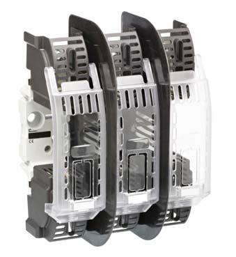 Microswitch also available for remote signaling of fuse link operation.