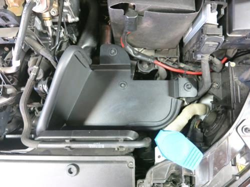 Install the provided rubber mount onto the side of the engine.