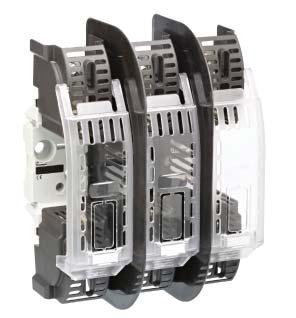 NH Fuse bases and accessories - SD and TD series Description NH fuse bases with thermoplastic bodies, DIN rail and/or screw mounting (size 4 screw mounting only).