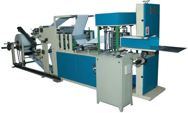 Automatic Two Color Printing Embossing Napkin folding Machine (2 Line) Size of napkin :