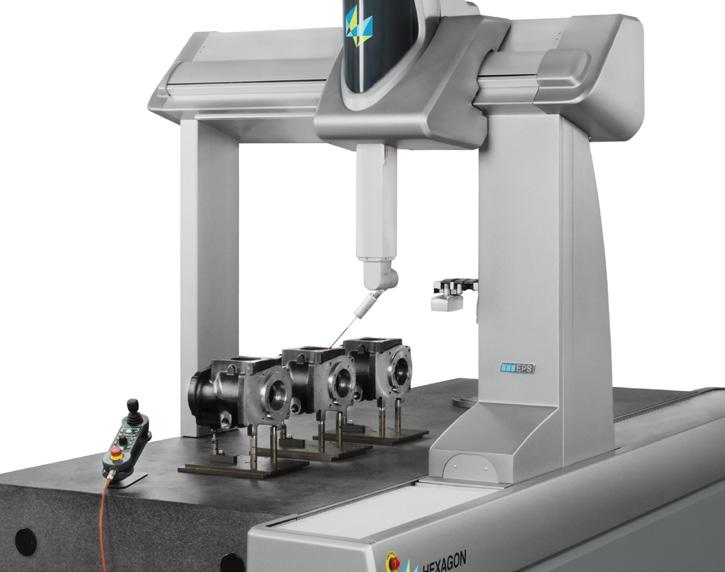 GLOBAL S The Coordinate Measuring Machine that Pushes Productivity Further The GLOBAL S coordinate measuring machine (CMM) series from Hexagon Manufacturing Intelligence