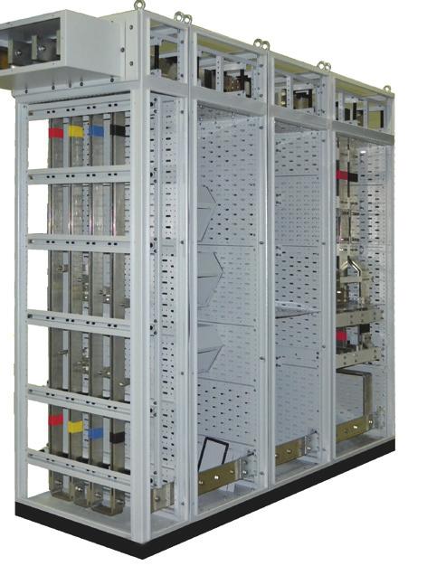 circuit-breakers and the Emax E1, E2, E3, E4 and E6 series of air circuit-breakers inside the DUNES series of switchboards.