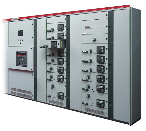 Versions Power Motor Control Center integrated solutions By means of a busbar transition panel, it