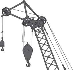 Conditions for lifting operations apply for rated loads. 8 20 4 0 0 48 44 40 36 32 28 24 20 16 12 8 4 0 m 160 140 120 100 80 60 40 20 0 ft Boom Configurations Length Boom total length (m) (m) 18.