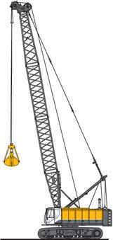 Applications Duty-Cycle Crane Operation Load Chart Boom lengths from 18.4 m to 36.