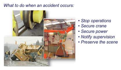 Operator Responsibilities The operator can play a significant role in eliminating human error and accidents.