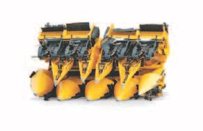 Flip-up or rigid: the choice is yours Rigid headers are available in 5, 6 and 8 row configurations to enable you to choose just the right size for your fields and customers.