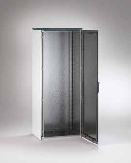 SUITE CABINET RoHS COMPLIANT The profile used for uprights and crosspieces is unique, manufactured from high-strength low-alloy sheet steel, closed with continuous welding and free of sharp edges.